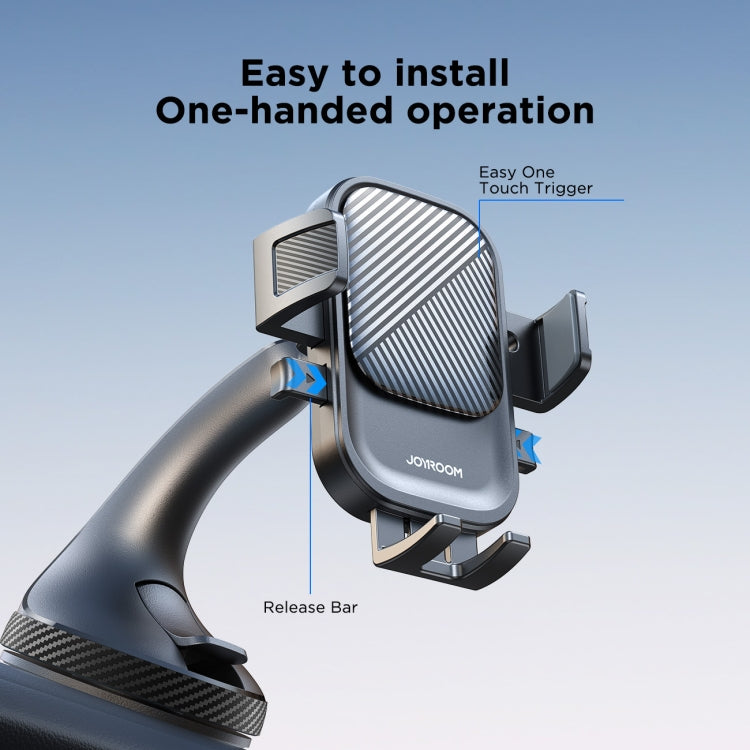 JOYROOM JR-OK6 Car Windshield Phone Holder(Black) - free shipping - PMC TechLife - Order now!