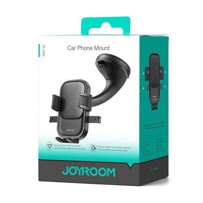 JOYROOM JR-OK6 Car Windshield Phone Holder(Black) - Car Holders by JOYROOM | Online Shopping South Africa | PMC Jewellery | Buy Now Pay Later Mobicred