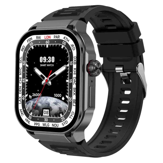 G40S 2.06 inch IP67 BT5.2 Sport Smart Watch, Support Bluetooth Call / Sleep / Blood Oxygen / Heart Rate / Blood Pressure Health Monitor(Black) - Smart Watches by PMC Jewellery | Online Shopping South Africa | PMC Jewellery | Buy Now Pay Later Mobicred