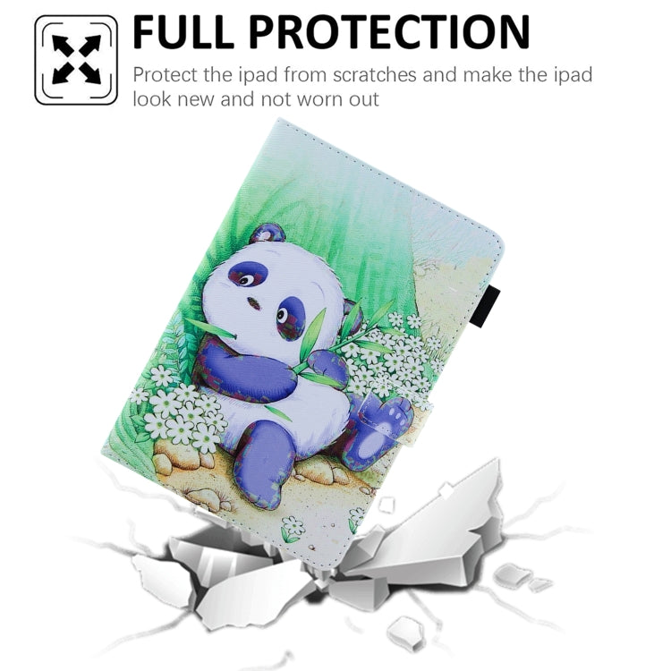 For iPad Pro 11 2024 Colored Drawing Leather Smart Tablet Case(Cute Panda) - free shipping - PMC TechLife - Order now!
