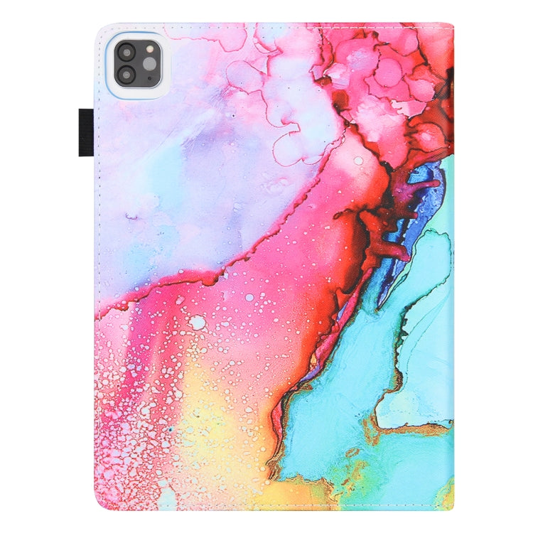 For iPad Pro 11 2024 Colored Drawing Leather Smart Tablet Case(Colorful) - iPad Pro 11 2024 Cases by PMC TechLife | Online Shopping South Africa | PMC TechLife | Buy Now Pay Later Mobicred