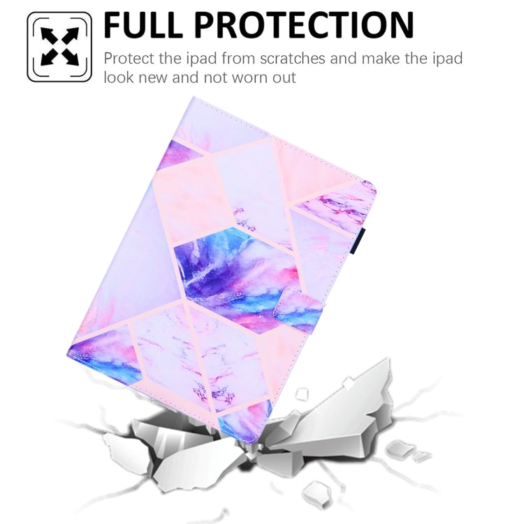 For iPad Pro 11 2024 Colored Drawing Leather Smart Tablet Case(Colorful Grid) - iPad Pro 11 2024 Cases by PMC TechLife | Online Shopping South Africa | PMC TechLife | Buy Now Pay Later Mobicred