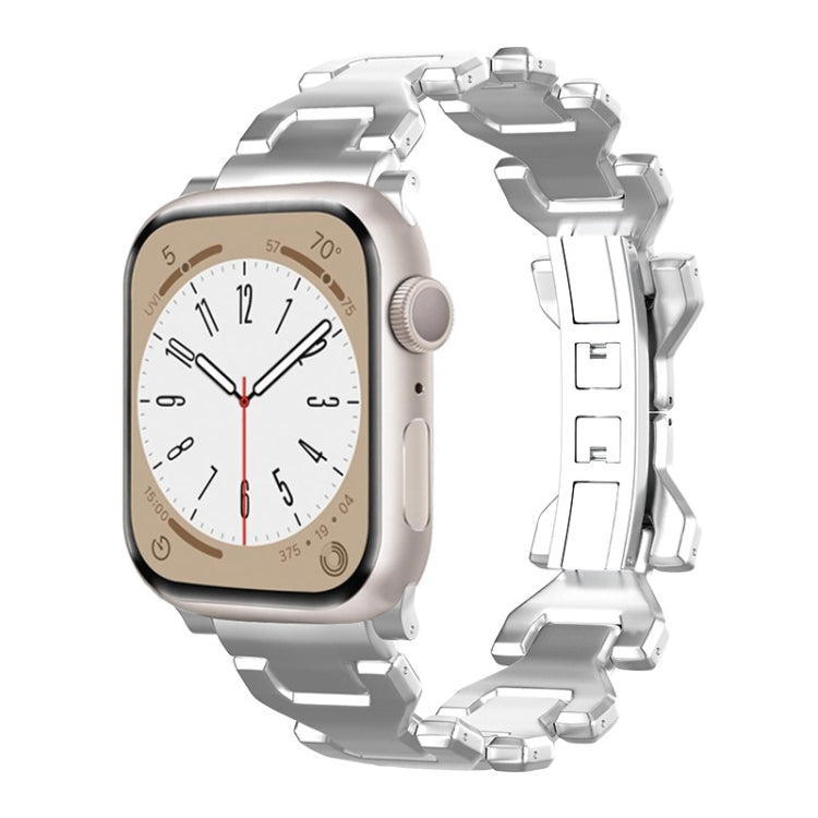 For Apple Watch 38mm Y Type Pure Titanium Watch Band(Silver) - free shipping - PMC TechLife - Order now!