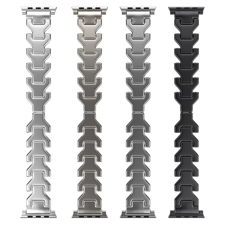 For Apple Watch 42mm Y Type Pure Titanium Watch Band(Silver) - free shipping - PMC TechLife - Order now!