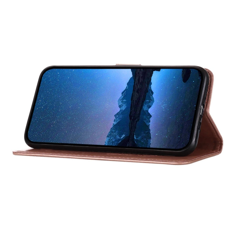 For Tecno Spark Go 2024 / Spark 20C Embossed Butterfly Leather Phone Case(Rose Gold) - Tecno Cases by PMC Jewellery | Online Shopping South Africa | PMC Jewellery | Buy Now Pay Later Mobicred