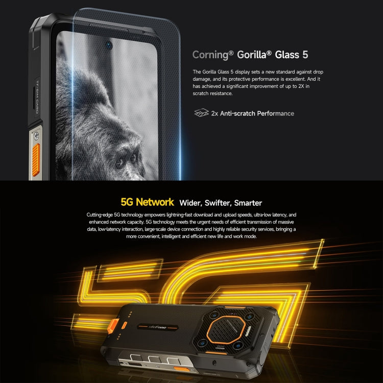 Ulefone Armor 26 Ultra Walkie-Talkie Version Rugged Phone, 12GB+512GB, 6.78 inch Android 13 MediaTek Dimensity 8020 Octa Core, Network: 5G, NFC(Black) - Ulefone by Ulefone | Online Shopping South Africa | PMC Jewellery | Buy Now Pay Later Mobicred