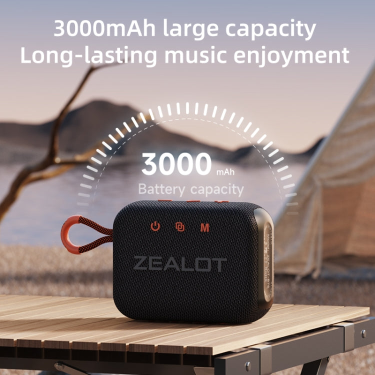 Zealot S75 Portable Outdoor IPX6 Waterproof Bluetooth Speaker(Blue) - free shipping - PMC Jewellery - Order now!