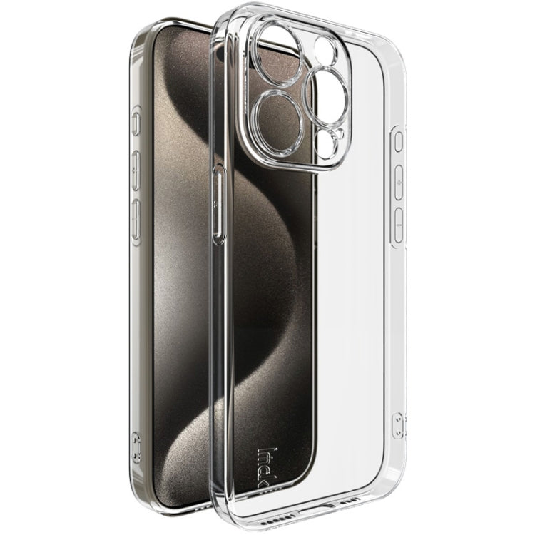 For iPhone 15 Pro Max IMAK UX-5 Series Transparent TPU Phone Case - iPhone 15 Pro Max Cases by imak | Online Shopping South Africa | PMC Jewellery | Buy Now Pay Later Mobicred