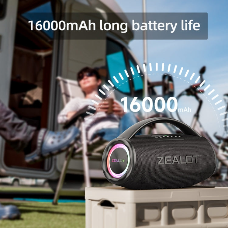 Zealot S97 80W Outdoor Portable RGB Light Bluetooth Speaker(Camouflage) - free shipping - PMC Jewellery - Order now!