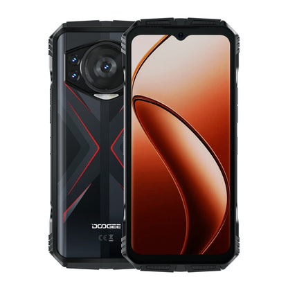 DOOGEE S118 Rugged Phone, 8GB+512GB, 6.58 inch Android 14 MediaTek Helio G99 Octa Core, Network: 4G, OTG, NFC(Black Red) - DOOGEE by DOOGEE | Online Shopping South Africa | PMC Jewellery | Buy Now Pay Later Mobicred