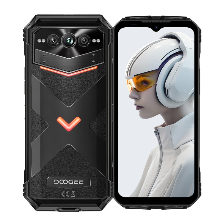 DOOGEE Vmax Plus 5G Rugged Phone, 16GB+512GB, 6.58 inch Android 14 MediaTek Dimensity 7050 Octa Core, Network: 5G, OTG, NFC(Black) - DOOGEE by DOOGEE | Online Shopping South Africa | PMC Jewellery | Buy Now Pay Later Mobicred