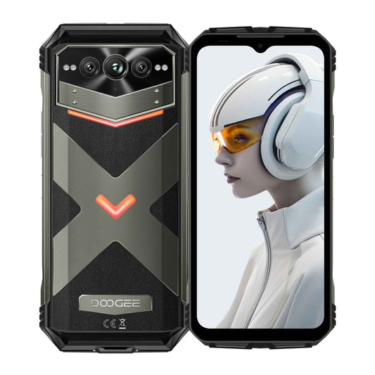 DOOGEE Vmax Plus 5G Rugged Phone, 16GB+512GB, 6.58 inch Android 14 MediaTek Dimensity 7050 Octa Core, Network: 5G, OTG, NFC(Grey) - DOOGEE by DOOGEE | Online Shopping South Africa | PMC Jewellery | Buy Now Pay Later Mobicred