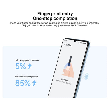 HUAWEI Enjoy 70S, 8GB+256GB, Side Fingerprint Identification, 6.75 inch HarmonyOS 4.2 Octa Core 2.4GHz, Network: 4G, Not Support Google Play(Blue) - Huawei Mate & P by Huawei | Online Shopping South Africa | PMC Jewellery | Buy Now Pay Later Mobicred