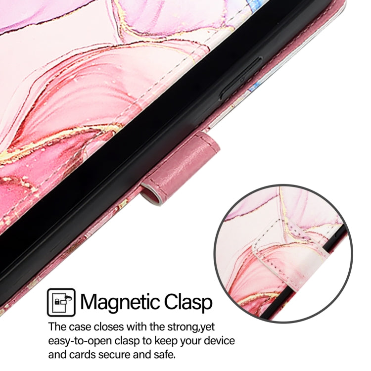 For Tecno Spark Go 2024 / Spark 20C PT003 Marble Pattern Flip Leather Phone Case(Rose Gold) - Tecno Cases by PMC Jewellery | Online Shopping South Africa | PMC Jewellery | Buy Now Pay Later Mobicred