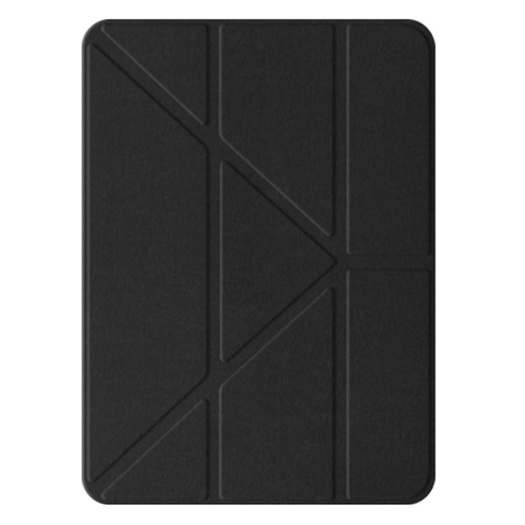 For iPad Pro 11 2024 Mutural Multi-fold Smart Leather Tablet Case(Black) - free shipping - PMC TechLife - Order now!