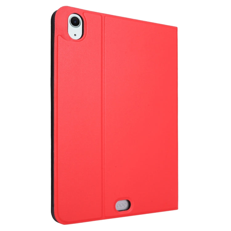 For iPad Air 11 2024 Stretch Voltage Plain Leather Smart Tablet Case(Red) - iPad Air 11 2024 Cases by PMC TechLife | Online Shopping South Africa | PMC TechLife | Buy Now Pay Later Mobicred