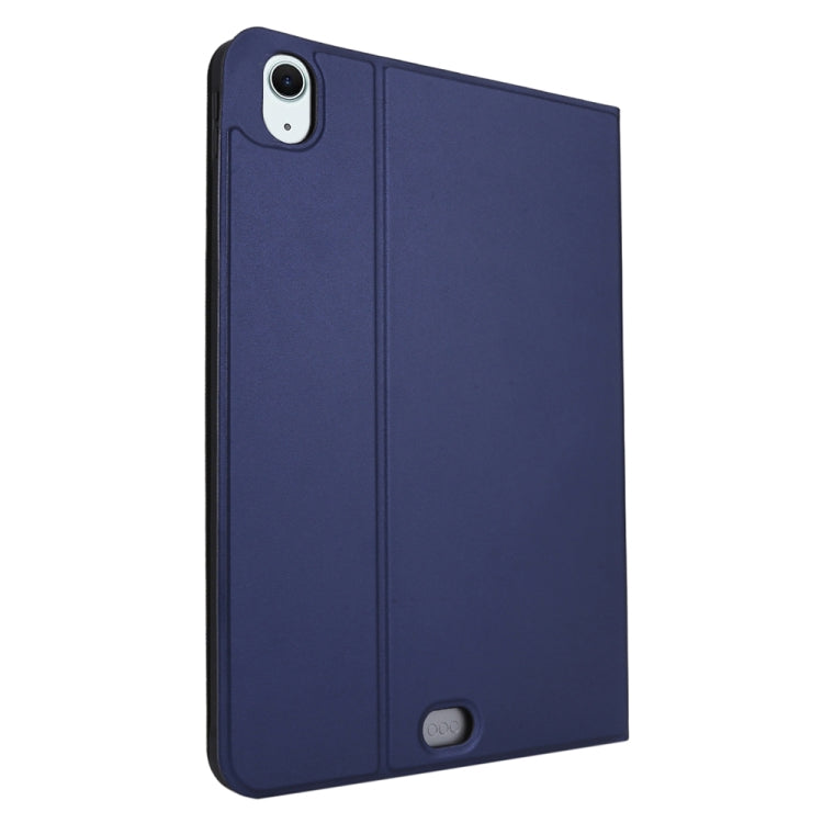 For iPad Air 11 2024 Stretch Voltage Plain Leather Smart Tablet Case(Dark Blue) - iPad Air 11 2024 Cases by PMC TechLife | Online Shopping South Africa | PMC TechLife | Buy Now Pay Later Mobicred