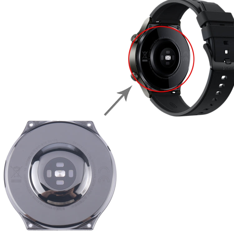 For Huawei Watch GT 2 Pro VID-B19 Original Back Cover Full Assembly(Black) - For Huawei by PMC TechLife | Online Shopping South Africa | PMC TechLife | Buy Now Pay Later Mobicred