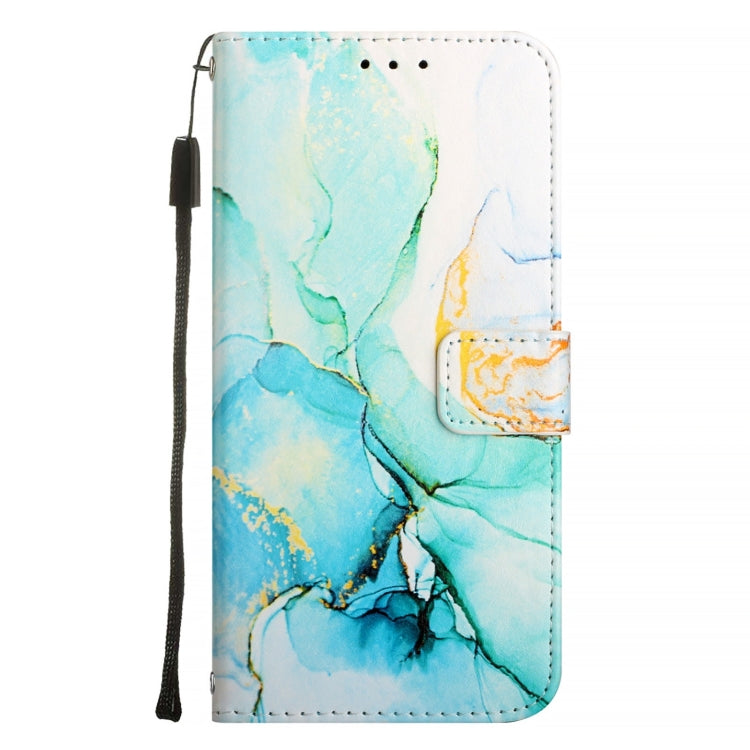 For Xiaomi Redmi K70 / K70 Pro PT003 Marble Pattern Flip Leather Phone Case(Green) - Xiaomi Cases by PMC Jewellery | Online Shopping South Africa | PMC Jewellery | Buy Now Pay Later Mobicred