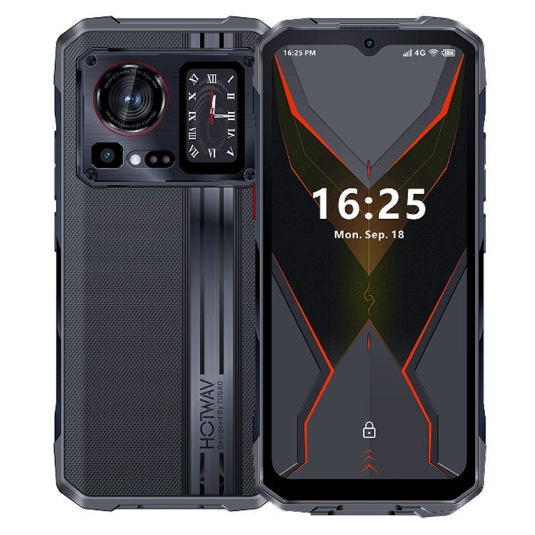 HOTWAV Cyber 15, 12GB+256GB, IP68/IP69K Rugged Phone, 6280mAh, 6.6 inch Android 13 MediaTek MT6789 Helio G99 Octa Core, Network: 4G, NFC, OTG(Knight Black) - Other by HOTWAV | Online Shopping South Africa | PMC Jewellery | Buy Now Pay Later Mobicred