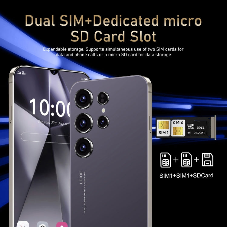 SDT89 / S24 Ultra, 2GB+16GB, 6.3 inch Screen, Face Identification, Android 10.0 MTK6737 Quad Core, Network: 4G, Dual SIM(Gold) -  by PMC Jewellery | Online Shopping South Africa | PMC Jewellery | Buy Now Pay Later Mobicred