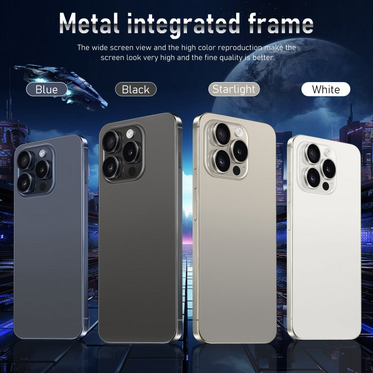 VD1 / i15 Pro Max, 3GB+64GB, 6.8 inch Screen, Face Identification, Android 10.0 MTK6753 Octa Core, Network: 4G, Dual SIM(White) -  by PMC TechLife | Online Shopping South Africa | PMC TechLife | Buy Now Pay Later Mobicred
