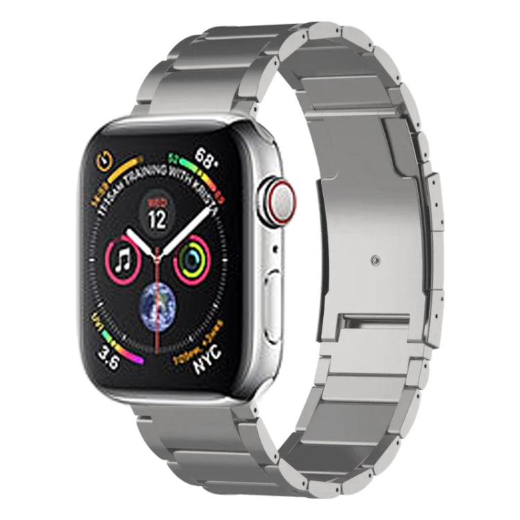 For Apple Watch Series 4 44mm Titanium Metal Watch Band(Silver) - free shipping - PMC TechLife - Order now!