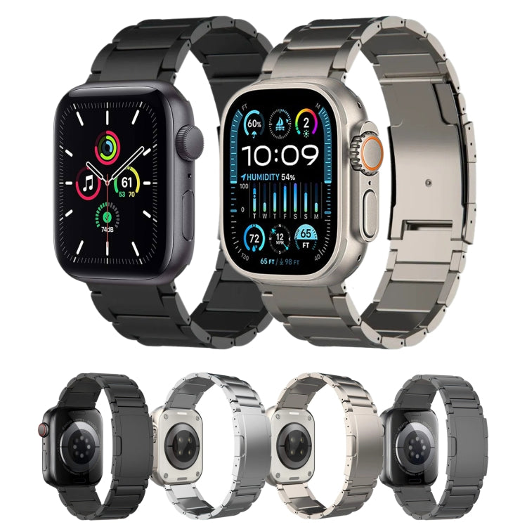 For Apple Watch Series 8 41mm Titanium Metal Watch Band(Silver) - free shipping - PMC TechLife - Order now!