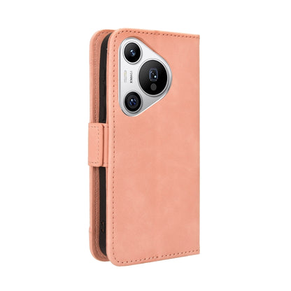 For Huawei Pura 70 Skin Feel Calf Texture Card Slots Leather Phone Case(Pink) - Huawei Cases by PMC Jewellery | Online Shopping South Africa | PMC Jewellery | Buy Now Pay Later Mobicred