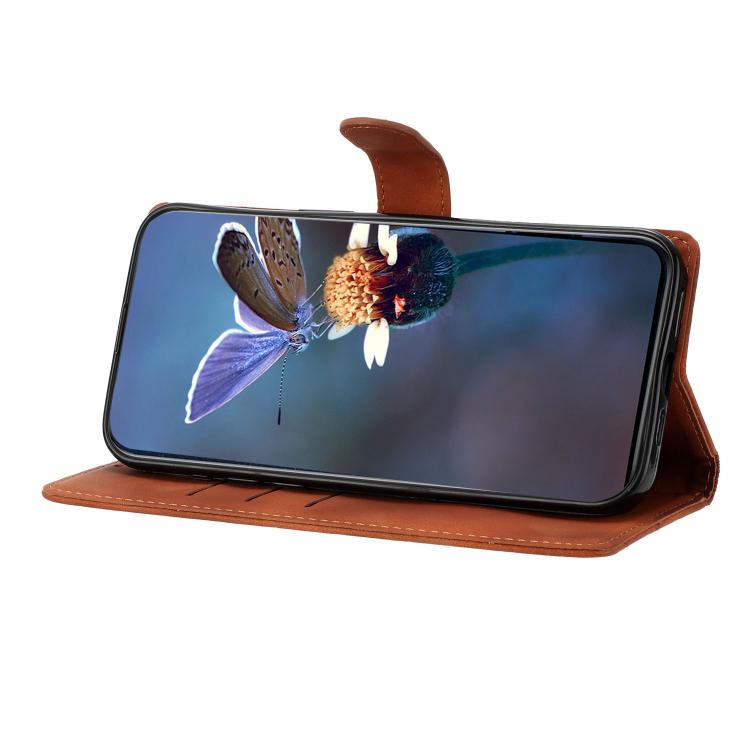 For iPhone 16e Cherry Blossom Butterfly Skin Feel Embossed PU Phone Case(Brown) - iPhone 16e Cases by PMC TechLife | Online Shopping South Africa | PMC TechLife | Buy Now Pay Later Mobicred