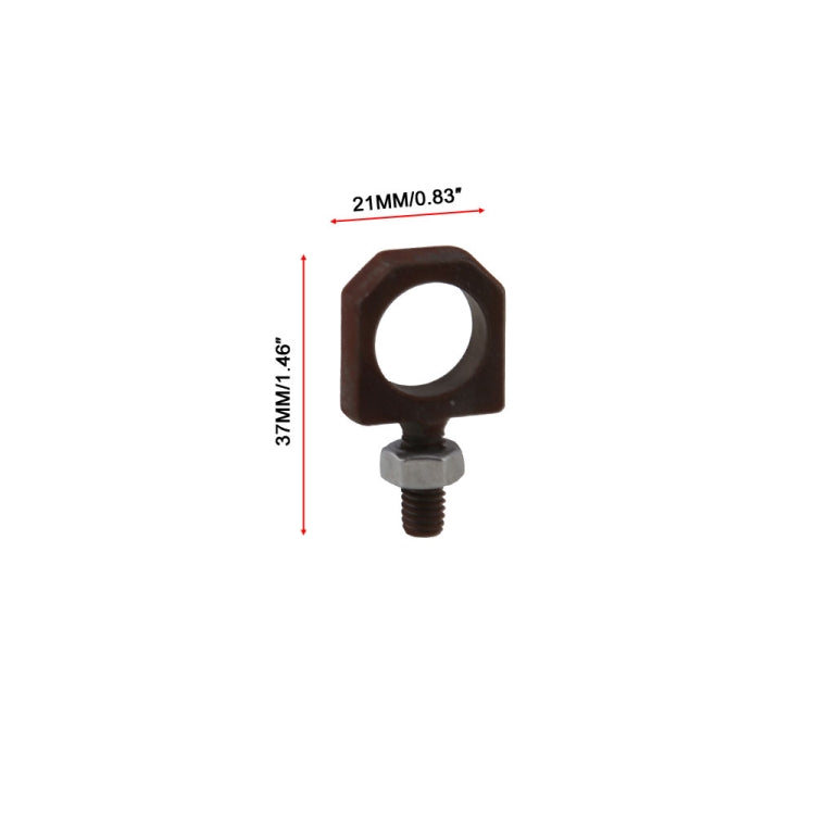 Turbo Variable Flow Actuator Eye Bolt Nut VGT Rod End Link(Black) - Nuts & Bolts by PMC TechLife | Online Shopping South Africa | PMC TechLife | Buy Now Pay Later Mobicred