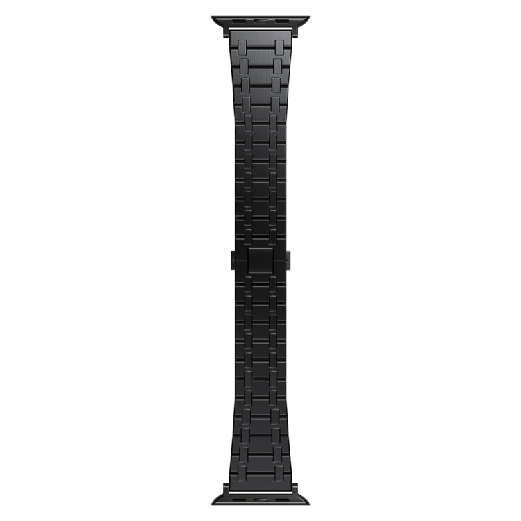 For Apple Watch SE 2023 44mm Modified Oak AP Titanium Alloy Watch Band(Black) - free shipping - PMc TechLife - Order now!