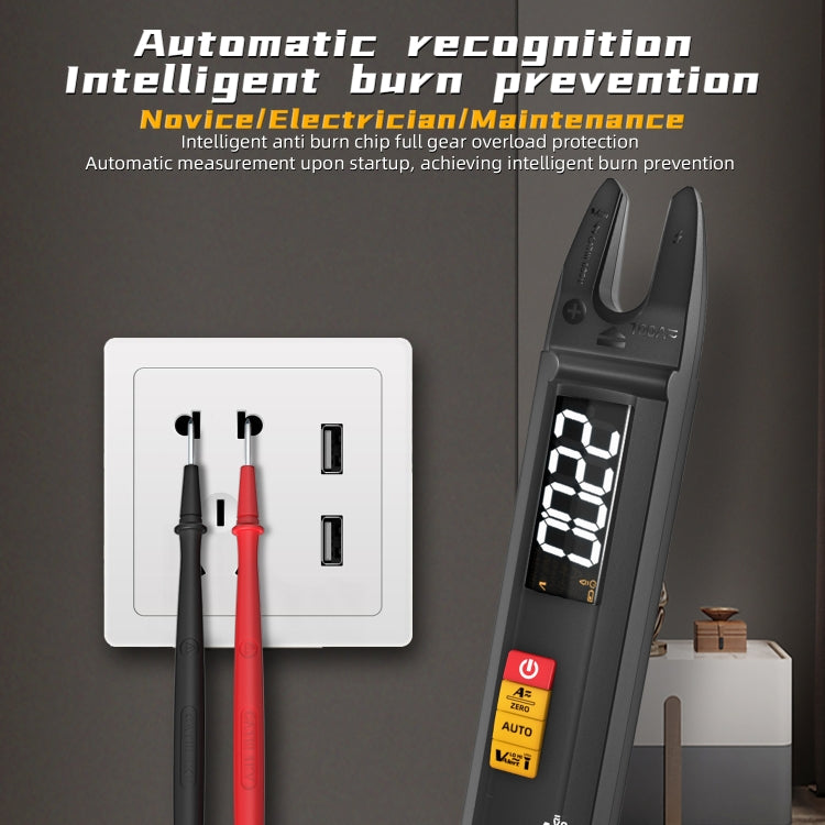 BSIDE U1 AC / DC Clamp Meter Electric Pen Current Digital Multimeter - Digital Multimeter by BSIDE | Online Shopping South Africa | PMC Jewellery | Buy Now Pay Later Mobicred