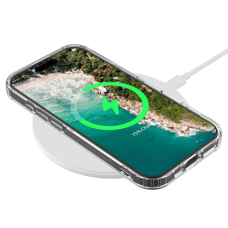 For iPhone 16 Pro Max MagSafe Clear Acrylic PC Hybrid TPU Phone Case(Transparent) - iPhone 16 Pro Max Cases by PMC TechLife | Online Shopping South Africa | PMC TechLife | Buy Now Pay Later Mobicred