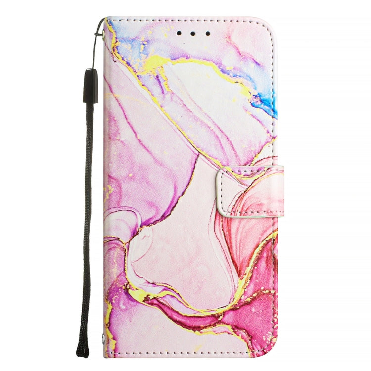 For Blackview Wave 6C PT003 Marble Pattern Flip Leather Phone Case(Rose Gold) - More Brand by PMC TechLife | Online Shopping South Africa | PMC TechLife | Buy Now Pay Later Mobicred