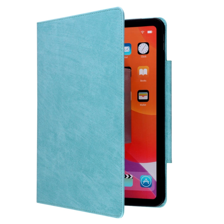 For Lenovo Tab M8 Cat Buckle Leather Tablet Case(Sky Blue) - Lenovo by PMC TechLife | Online Shopping South Africa | PMC TechLife | Buy Now Pay Later Mobicred