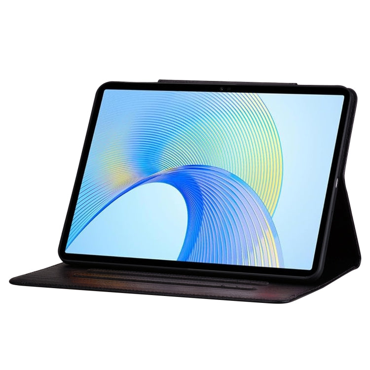 For Lenovo Tab K11 Plus / M11 Plus  Cat Buckle Leather Tablet Case(Black) - Lenovo by PMC TechLife | Online Shopping South Africa | PMC TechLife | Buy Now Pay Later Mobicred