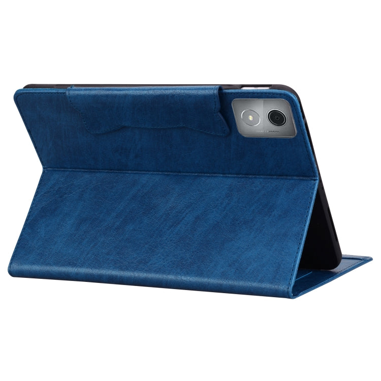 For Lenovo Tab K11 Plus / M11 Plus  Cat Buckle Leather Tablet Case(Royal Blue) - Lenovo by PMC TechLife | Online Shopping South Africa | PMC TechLife | Buy Now Pay Later Mobicred