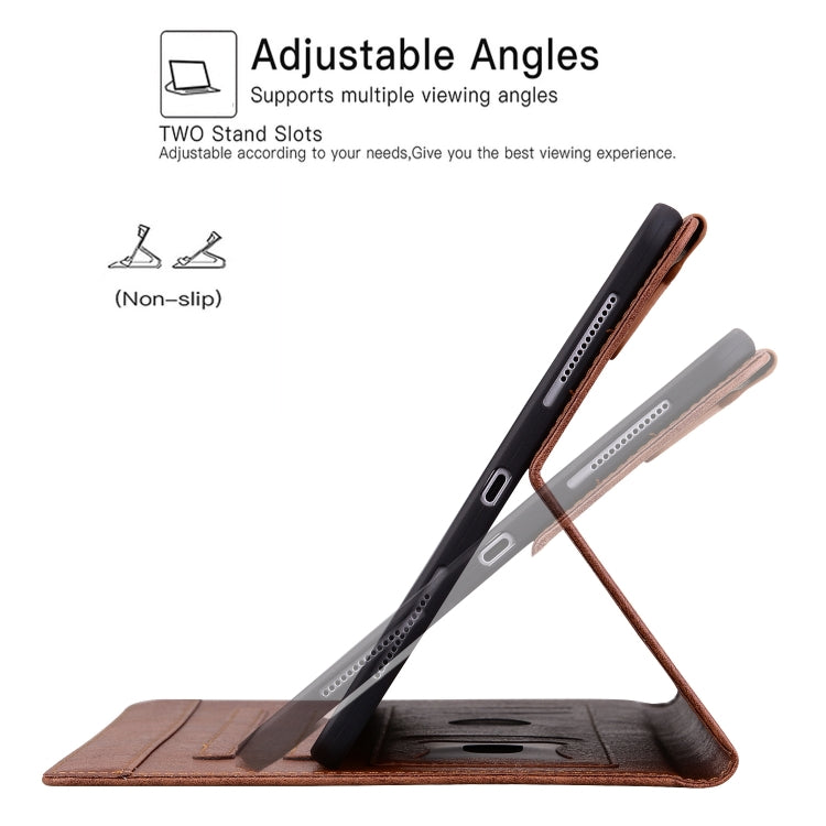 For Amazon Kindle Fire HD 10 2023 / 2021 Cat Buckle Leather Smart Tablet Case(Brown) - Amazon by PMC TechLife | Online Shopping South Africa | PMC TechLife | Buy Now Pay Later Mobicred