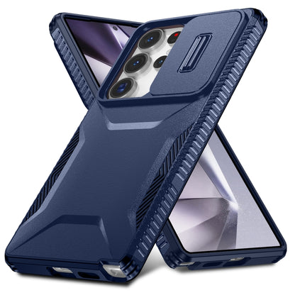 For Samsung Galaxy S25 Ultra 5G Sliding Camshield Phone Case(Blue) - Galaxy S25 Ultra 5G Cases by PMC Jewellery | Online Shopping South Africa | PMC Jewellery | Buy Now Pay Later Mobicred