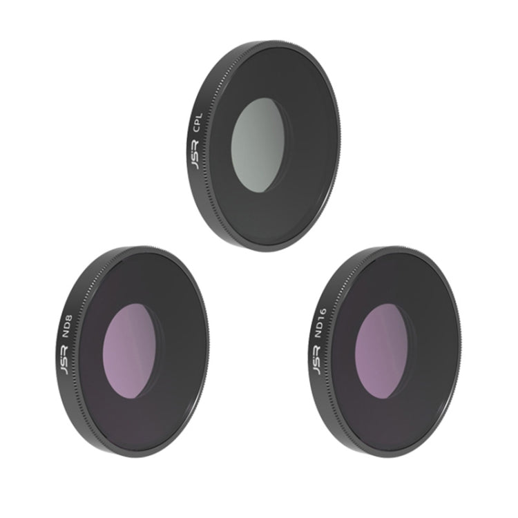 For DJI Osmo Action 4 JUNESTAR Threaded Camera Lens Filter, Filter:3 in 1 CPL ND8 ND16 - free shipping - PMC TechLife - Order now!