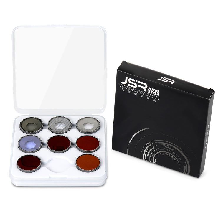 For DJI Osmo Action 4 JUNESTAR Threaded Camera Lens Filter, Filter:ND64PL - Lens Filter by JSR | Online Shopping South Africa | PMC TechLife | Buy Now Pay Later Mobicred