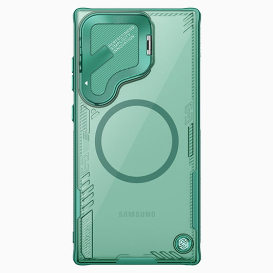 For Samsung Galaxy S24 Ultra 5G NILLKIN Ice Air Prop Series MagSafe Magnetic Phone Case(Green) - Galaxy S24 Ultra 5G Cases by NILLKIN | Online Shopping South Africa | PMC Jewellery | Buy Now Pay Later Mobicred