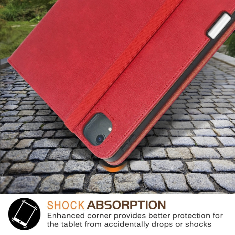 For iPad Air 11 2025 / 2024 Front Stand Smart TPU Leather Tablet Case(Red) - iPad Air 11 2025 / 2024 Cases by PMC TechLife | Online Shopping South Africa | PMC TechLife | Buy Now Pay Later Mobicred