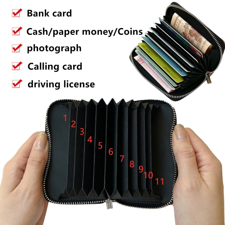 For Google Pixel 6a Solid Color Zipper 11-Card Slots Bag Phone Case with Lanyard(Grey) - Google Cases by PMC TechLife | Online Shopping South Africa | PMC TechLife | Buy Now Pay Later Mobicred