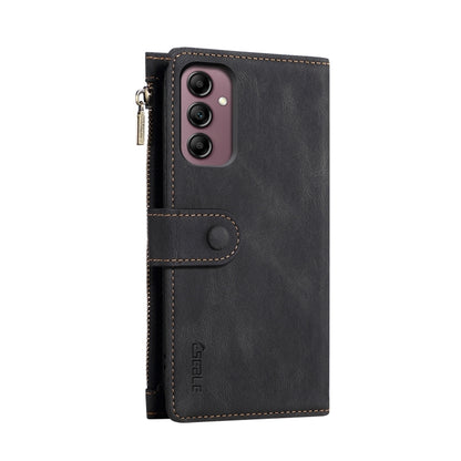 For Samsung Galaxy S25 5G ESEBLE Retro Frosted RFID Flip Leather Phone Case(Black) - Galaxy S25 5G Cases by ESEBLE | Online Shopping South Africa | PMC Jewellery | Buy Now Pay Later Mobicred