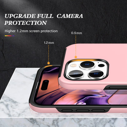 For iPhone 16 Pro Magnetic Ring Holder Phone Case(Rose Gold) - iPhone 16 Pro Cases by PMC Jewellery | Online Shopping South Africa | PMC Jewellery | Buy Now Pay Later Mobicred