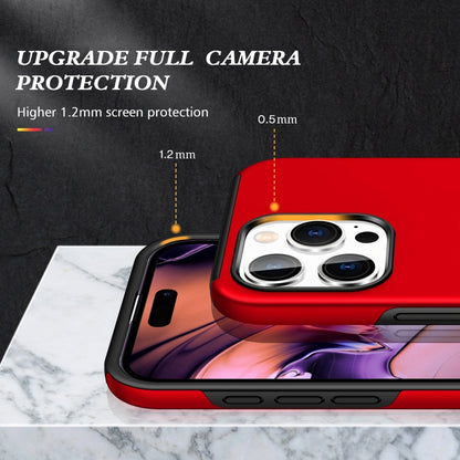 For iPhone 16 Pro Max Magnetic Ring Holder Phone Case(Red) - iPhone 16 Pro Max Cases by PMC Jewellery | Online Shopping South Africa | PMC Jewellery | Buy Now Pay Later Mobicred