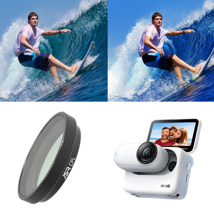 For Insta360 GO 3S JUNESTAR Camera Lens Filter, Filter:CPL - free shipping - PMC TechLife - Order now!