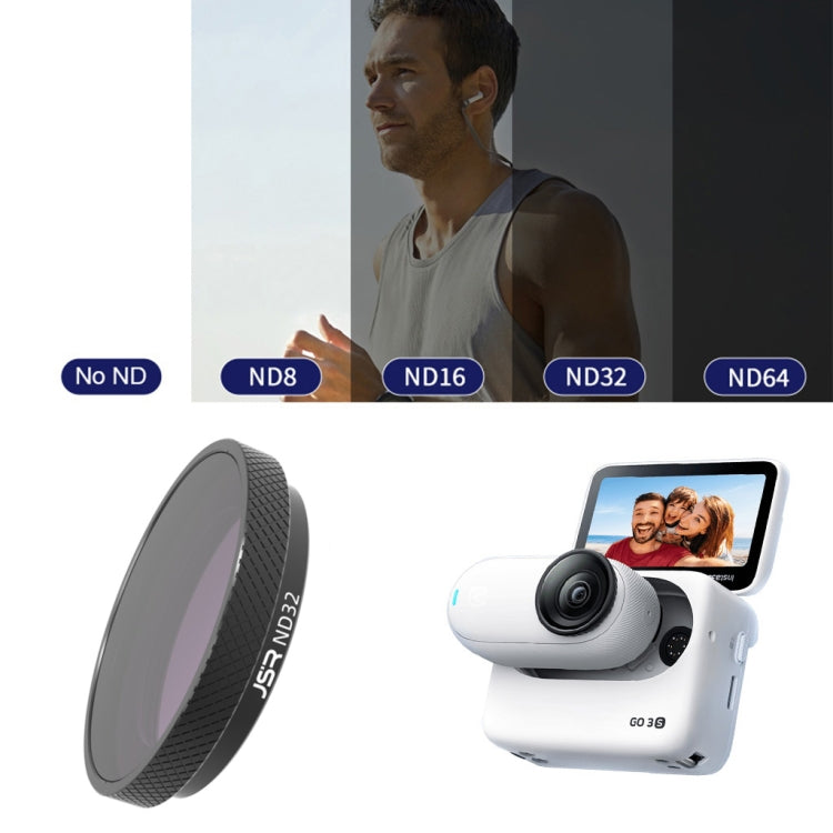 For Insta360 GO 3S JUNESTAR Camera Lens Filter, Filter:ND32 - Len Accessories by JSR | Online Shopping South Africa | PMC Jewellery | Buy Now Pay Later Mobicred